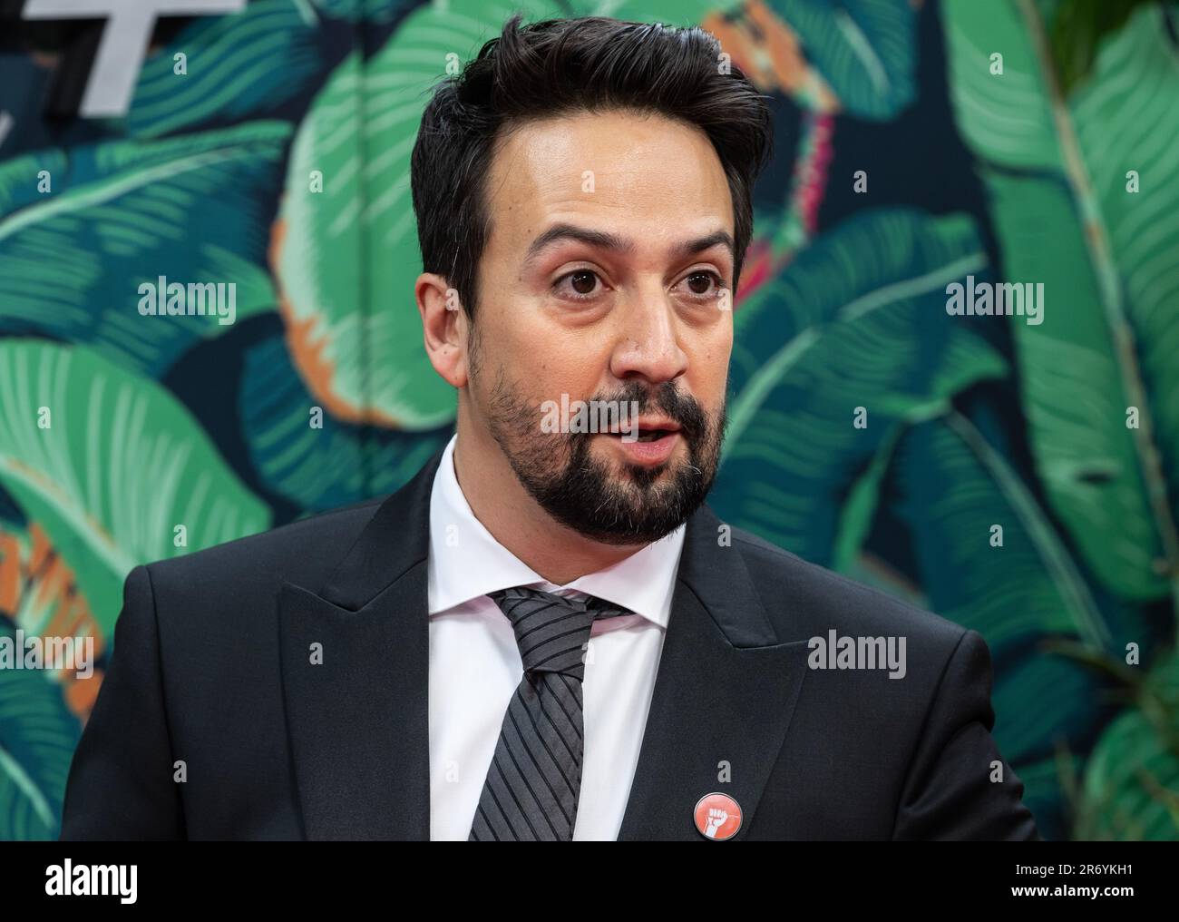 Lin Manuel Miranda attends 76th Annual Tony Awards at United Palace Theatre in New York on June 11 2023 Stock Photo Alamy