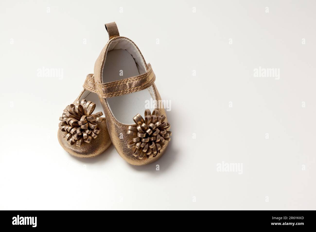 Baby shoes isolated on the white background Stock Photo - Alamy
