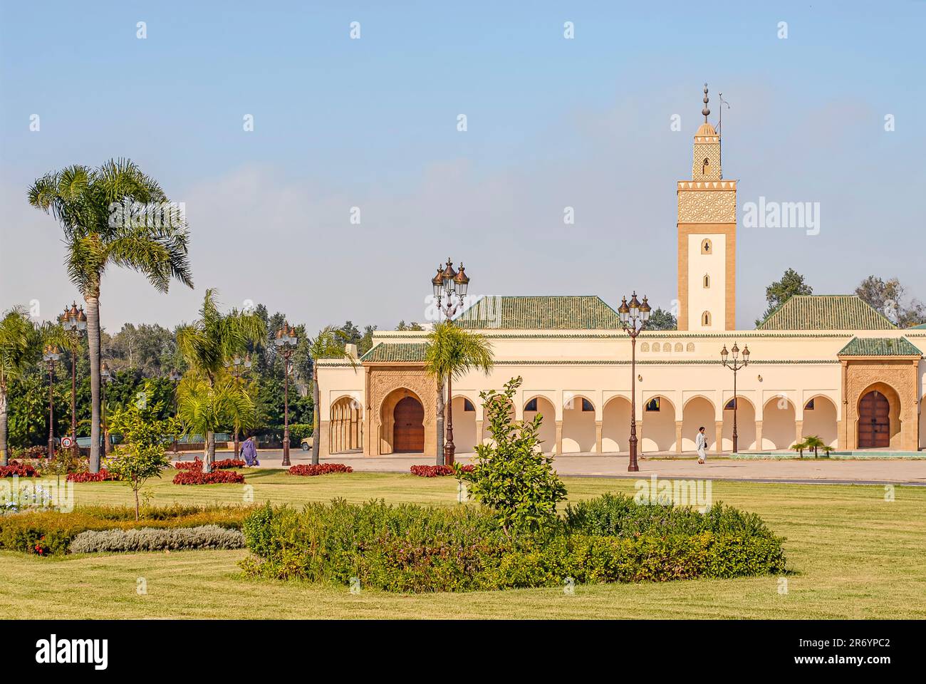 Mosque at the Kings Palace in Rabat; Morocco Stock Photo Alamy