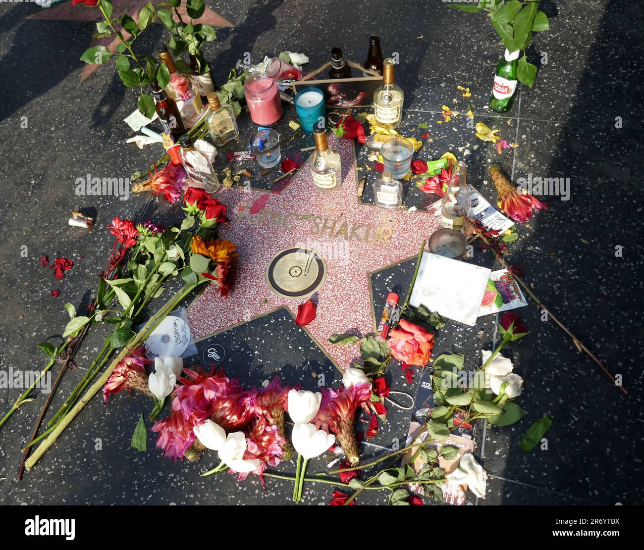 Los Angeles, California, USA 9th June 2023 Rapper Tupac Shakur