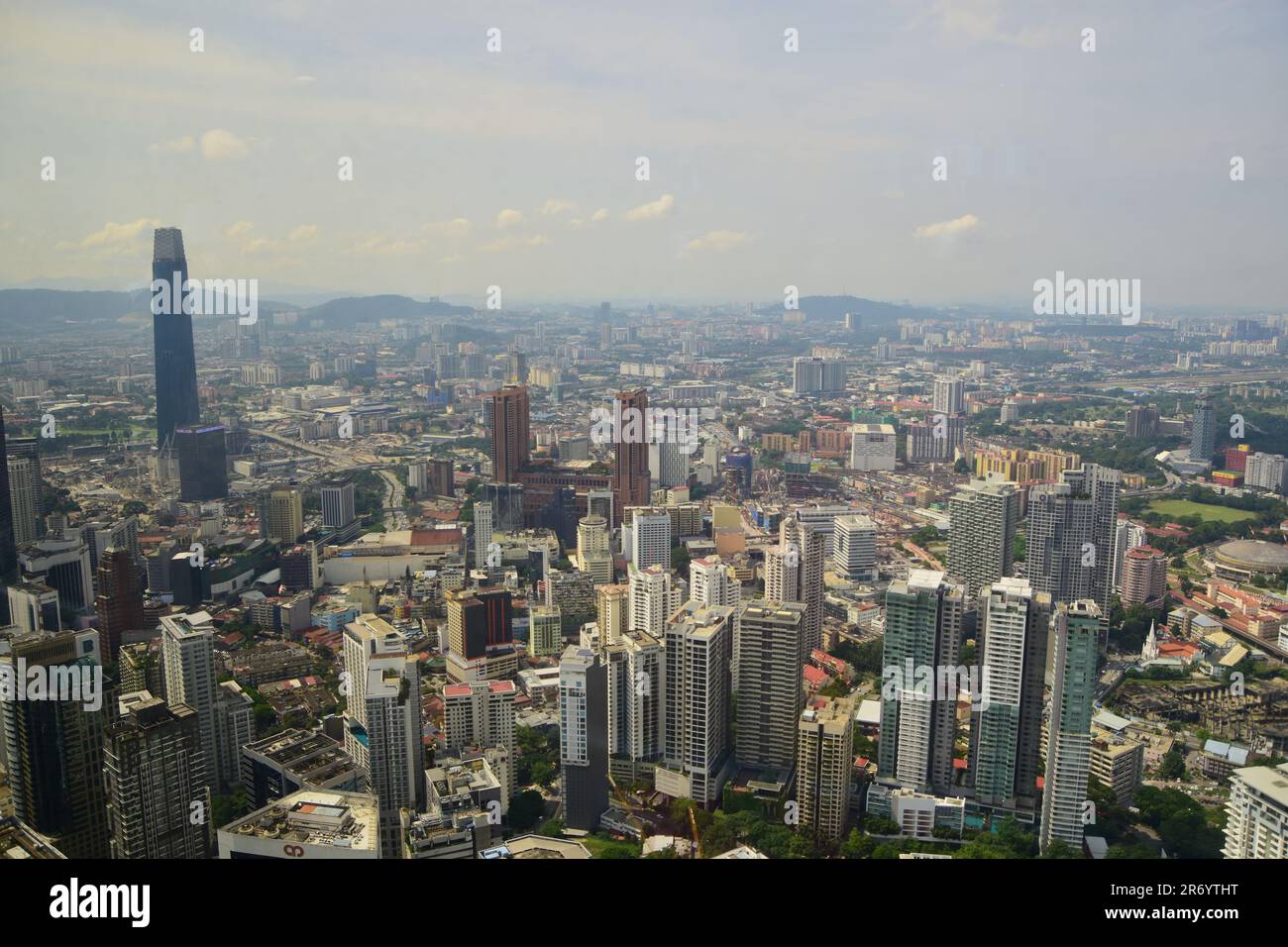 Aerial view bustling cityscape hi-res stock photography and images - Alamy