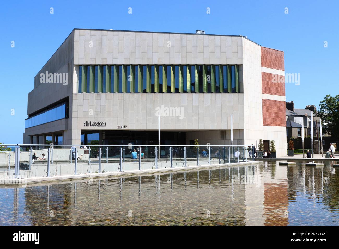 DLR Lexicon, Dun Laoghaire, near Dublin, Ireland Stock Photo - Alamy