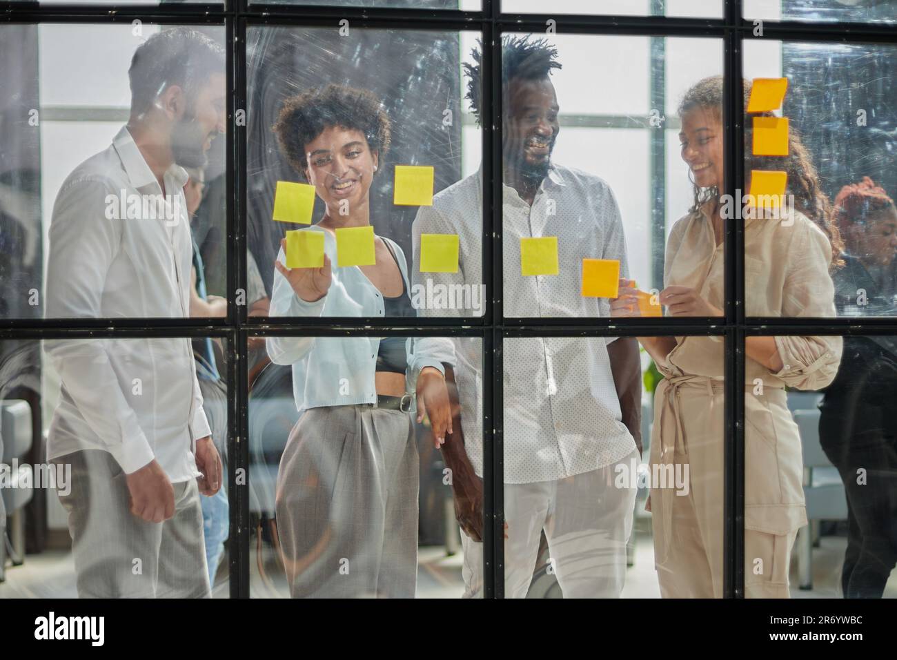 Startup and implementation of a small business project. Stock Photo