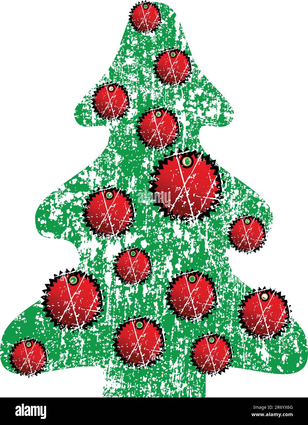fir,  this  illustration may be useful  as designer work Stock Vector