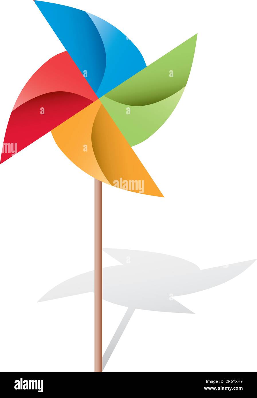 Painted colorful windmill hi-res stock photography and images - Alamy