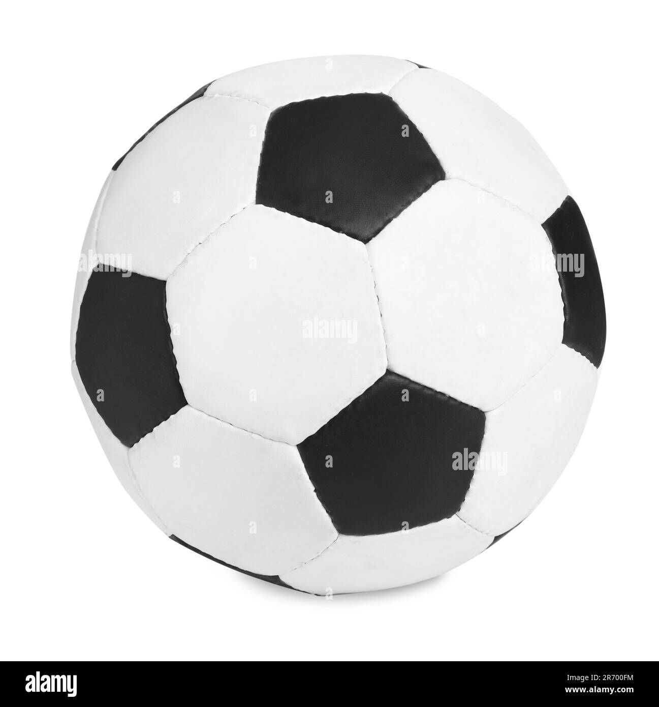 New soccer ball isolated on white. Football equipment Stock Photo Alamy