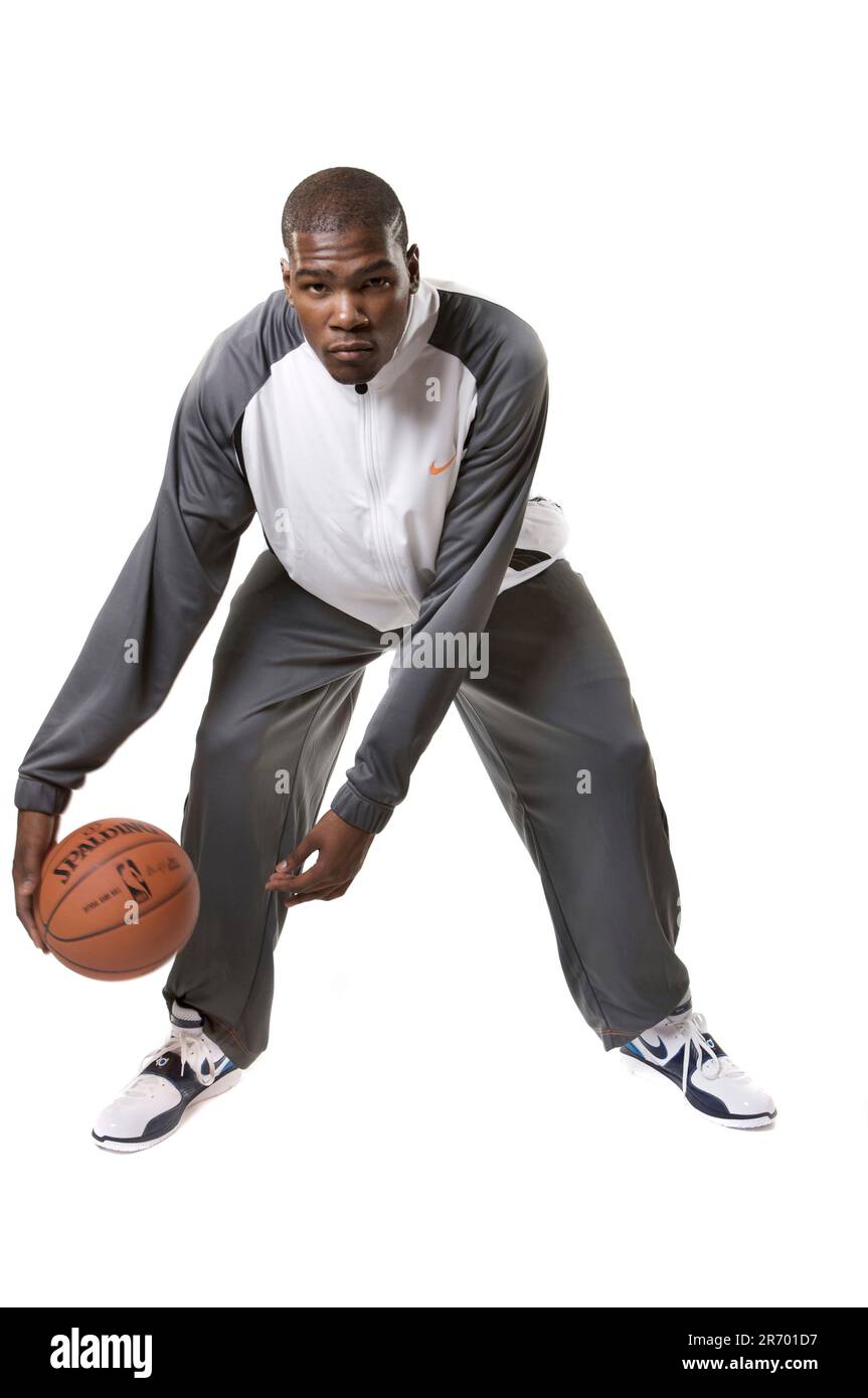 NBA's Kevin Durant photographed in Las Vegas while training on the USA