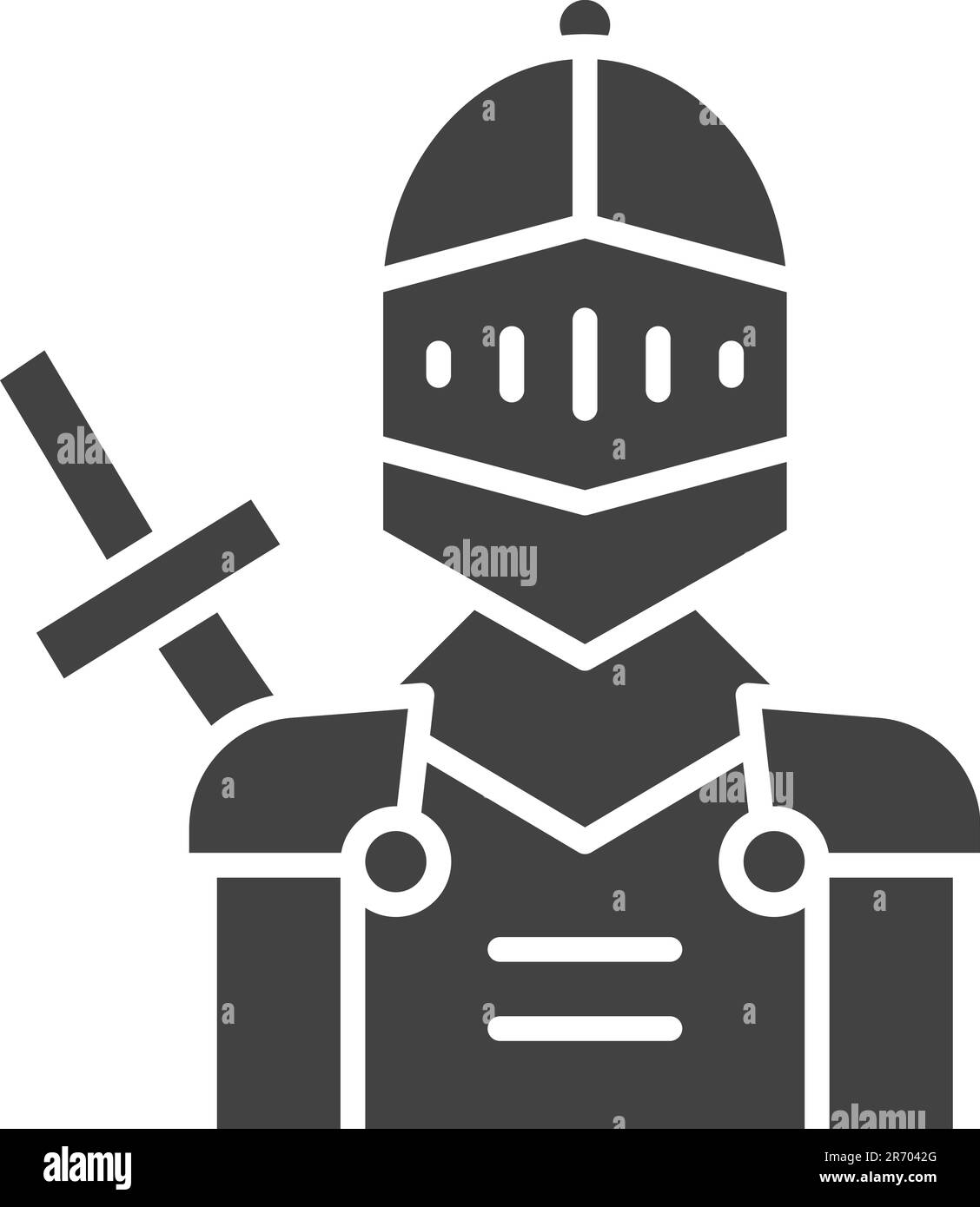 Knight icon vector image Stock Vector Image & Art Alamy