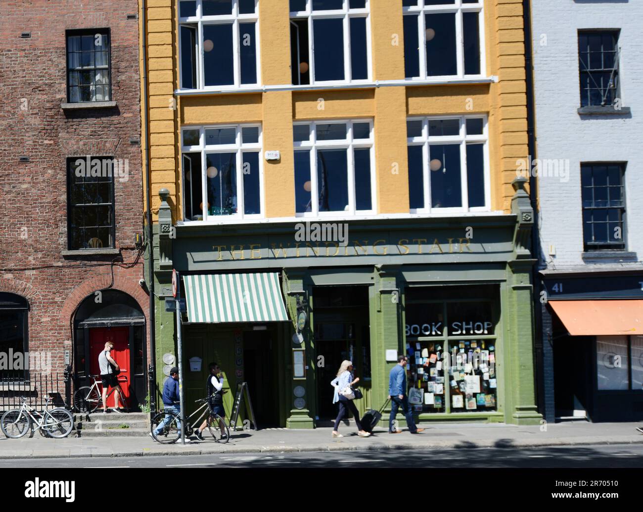 The Winding Stair in Dublin, Ireland Stock Photo Alamy