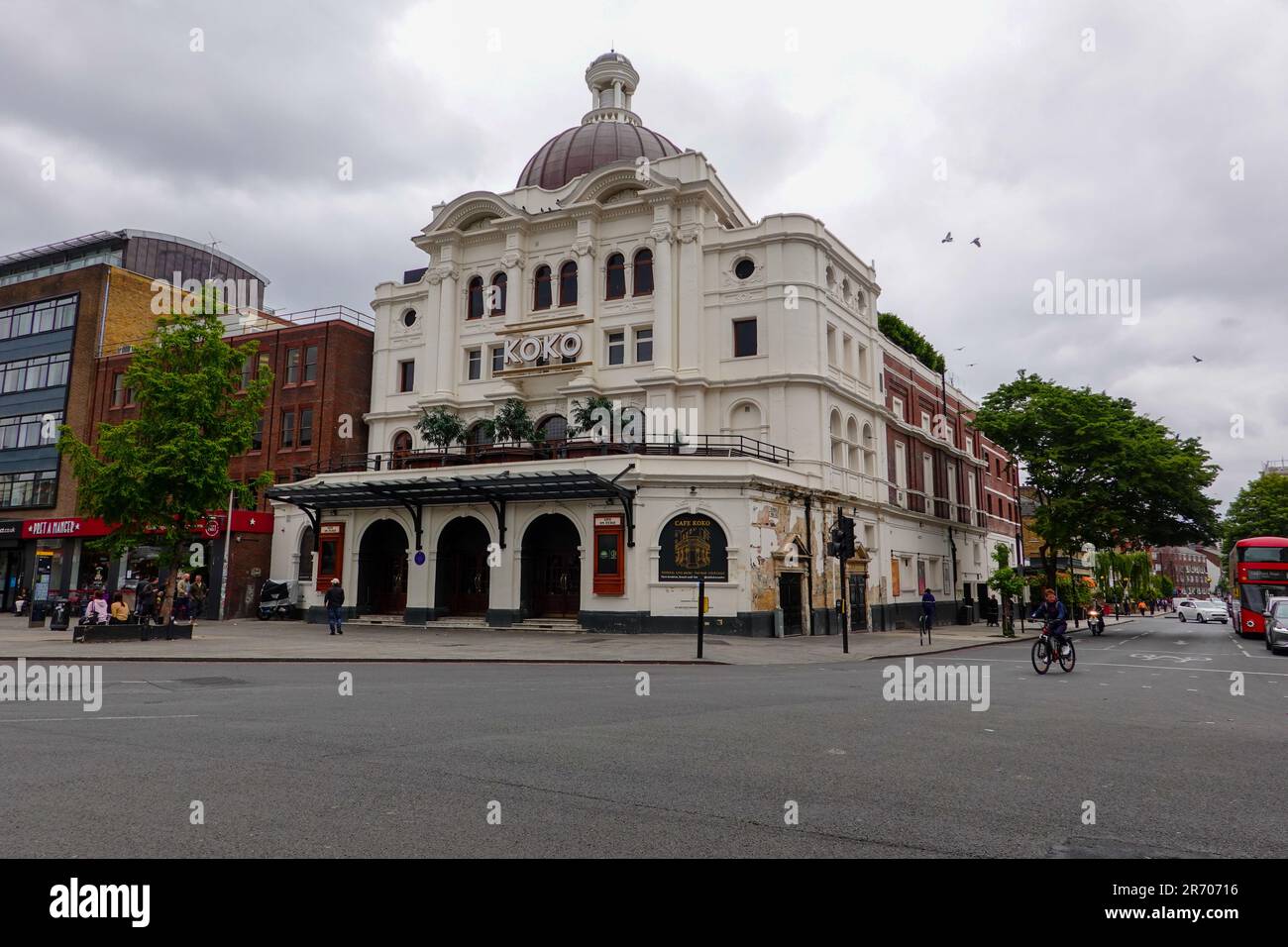 KOKO, concert venue and former theatre, known as Camden Palace from 1982 until its 2004 purchase