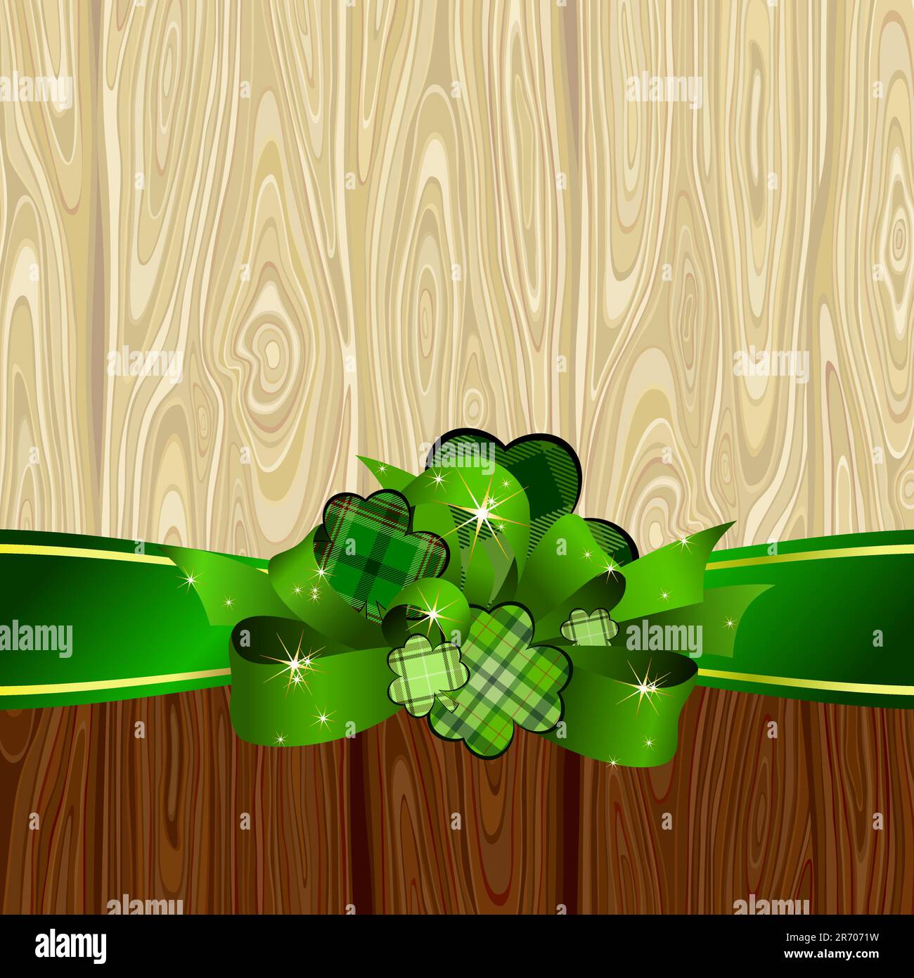 patrick's background,  this  illustration may be useful  as designer work Stock Vector