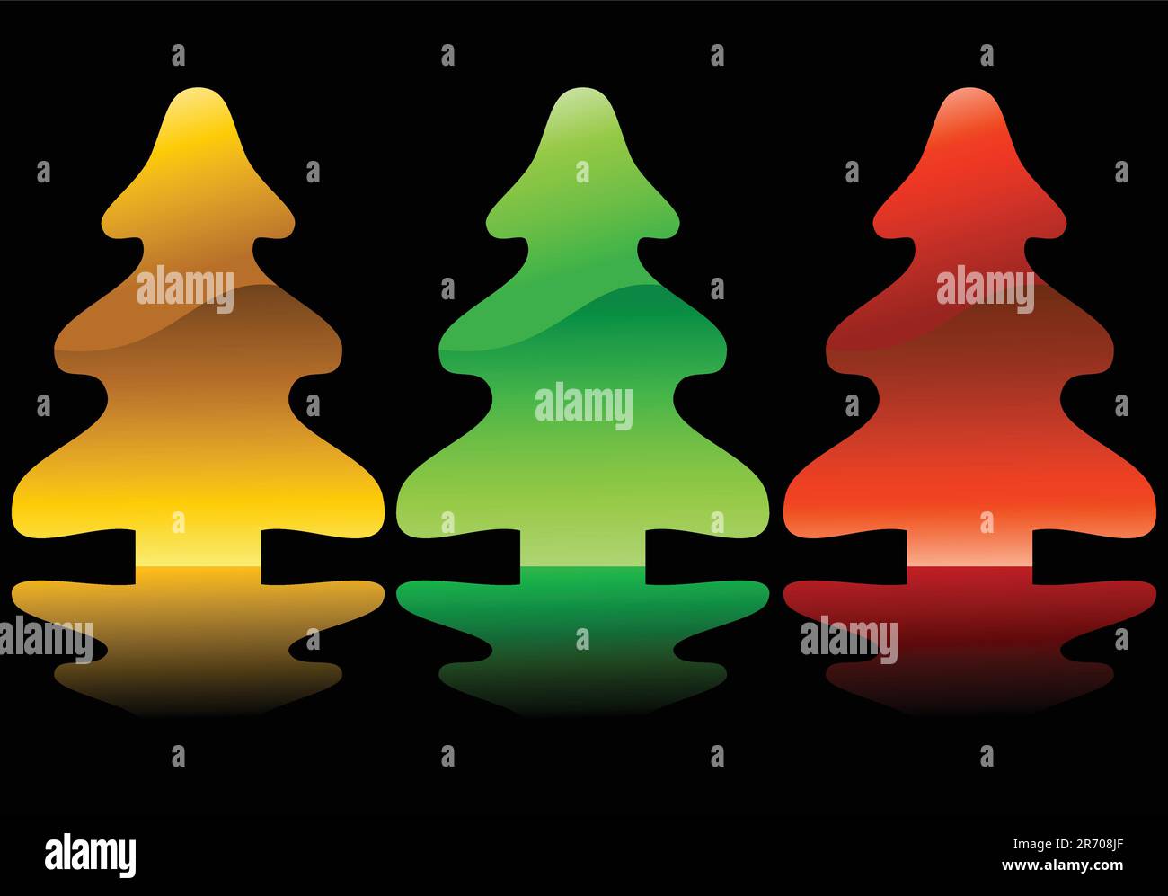 fir,  this  illustration may be useful  as designer work Stock Vector