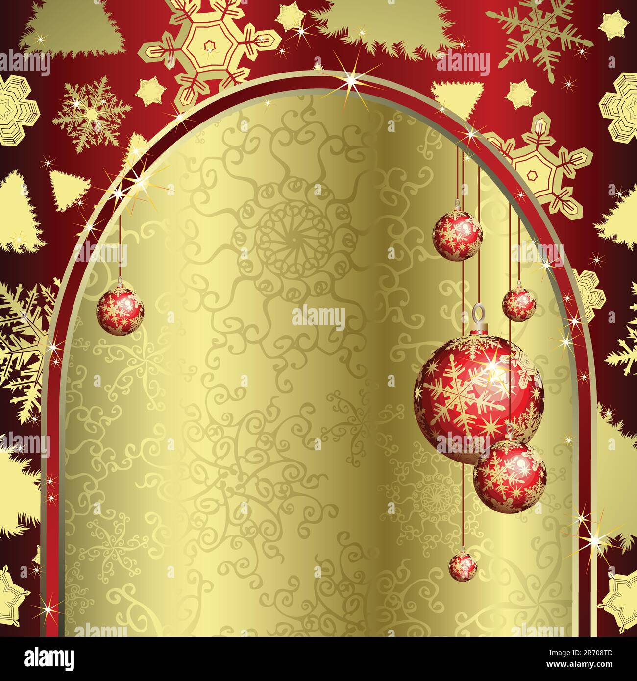 christmas,  this illustration may be useful as designer work Stock Vector