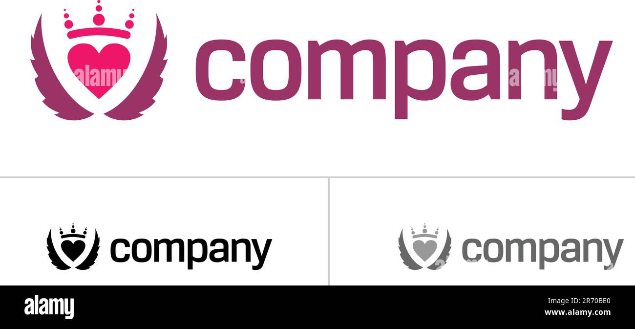 Company logo on website Stock Vector Images Alamy