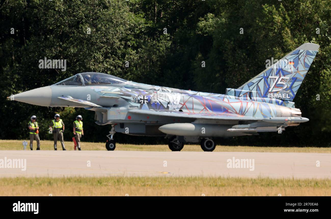 12 June 2023, MecklenburgWestern Pomerania, Laage At Tactical Air