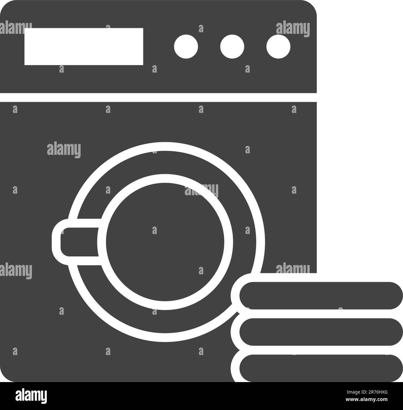 Laundry icon vector image. Suitable for mobile application web ...