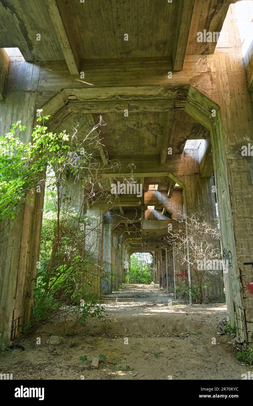 Lost place, the Vogelsang power plant in Germany Stock Photo Alamy