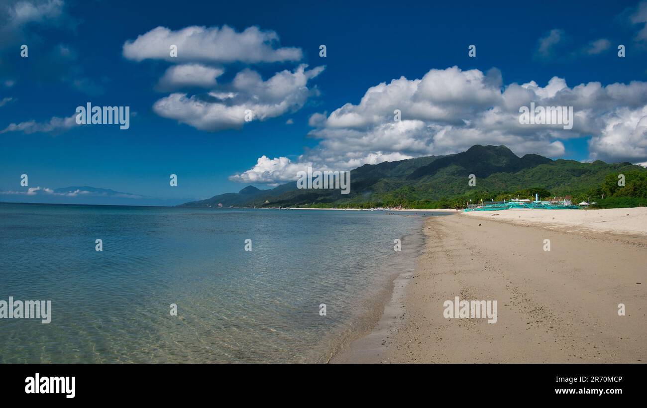 Beautiful Beach in San Juan, Batangas Stock Photo Alamy
