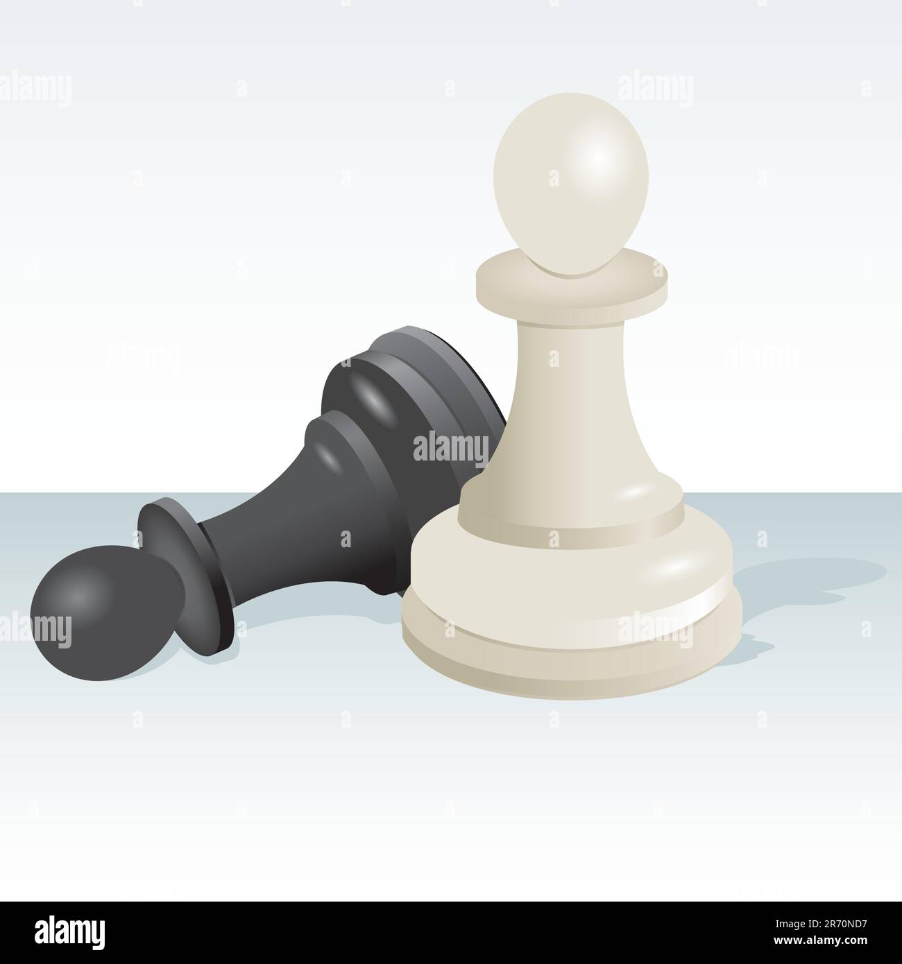 An hand drawn vector picture from series: The World's Great Chess Games.  Byrne - Fischer (The Game of the Century - 1956), pos Stock Vector Image  & Art - Alamy