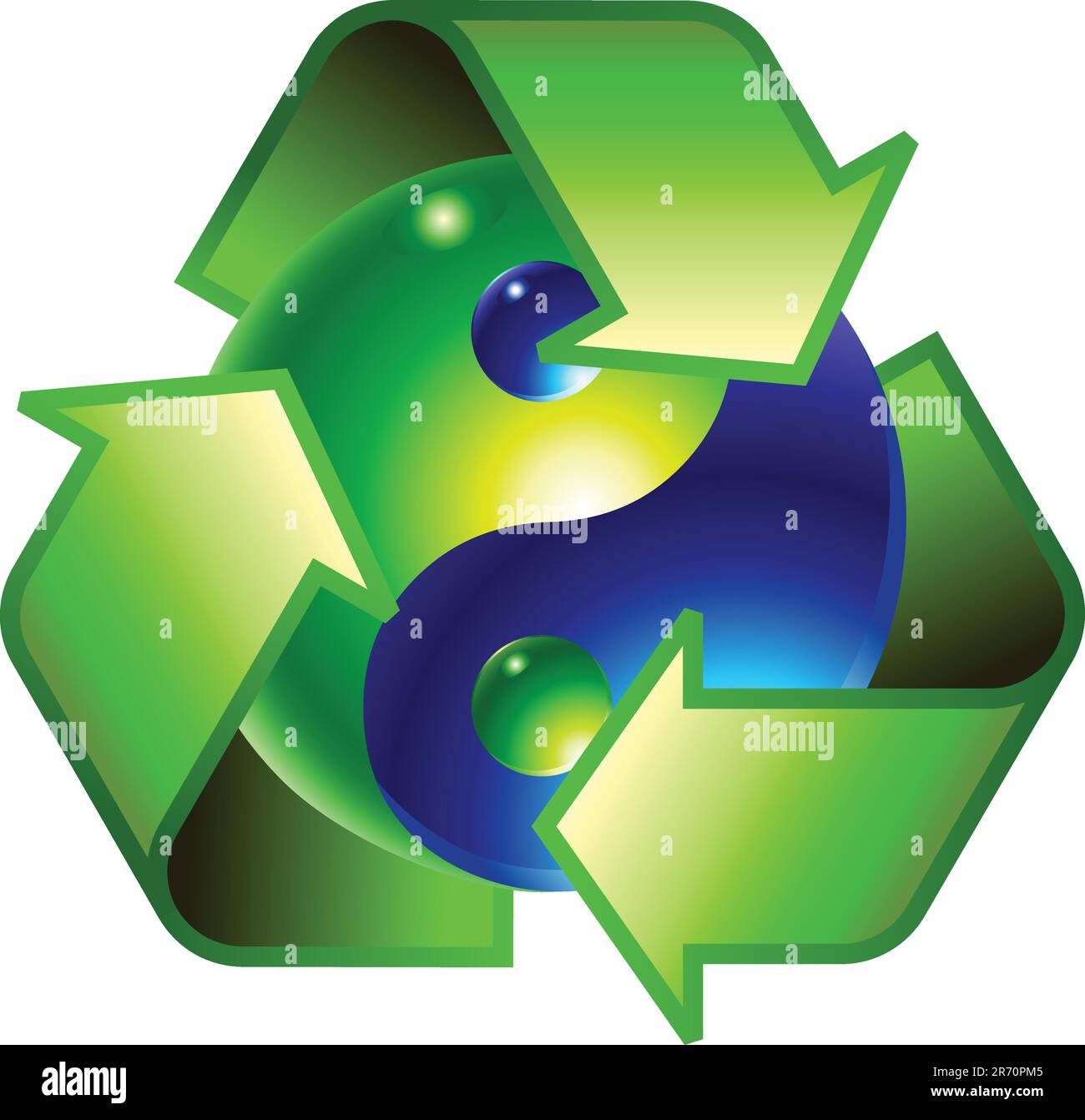 ecology, this  illustration may be useful  as designer work Stock Vector