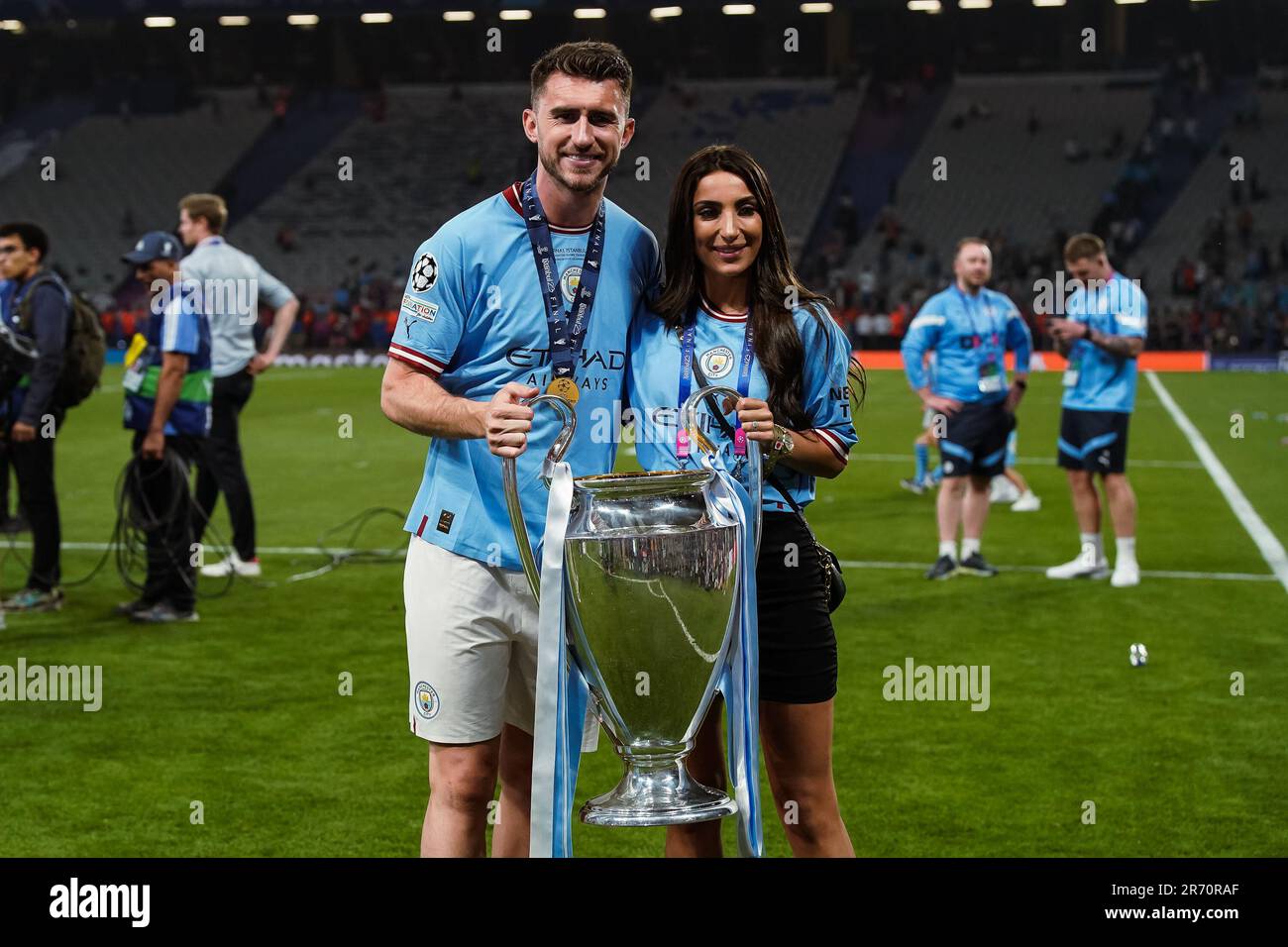 Istanbul Turkey 10th June 2023 Aymeric Laporte Of Manchester City Istanbul Turkey 10th June 2023 Aymeric Laporte Of Manchester City