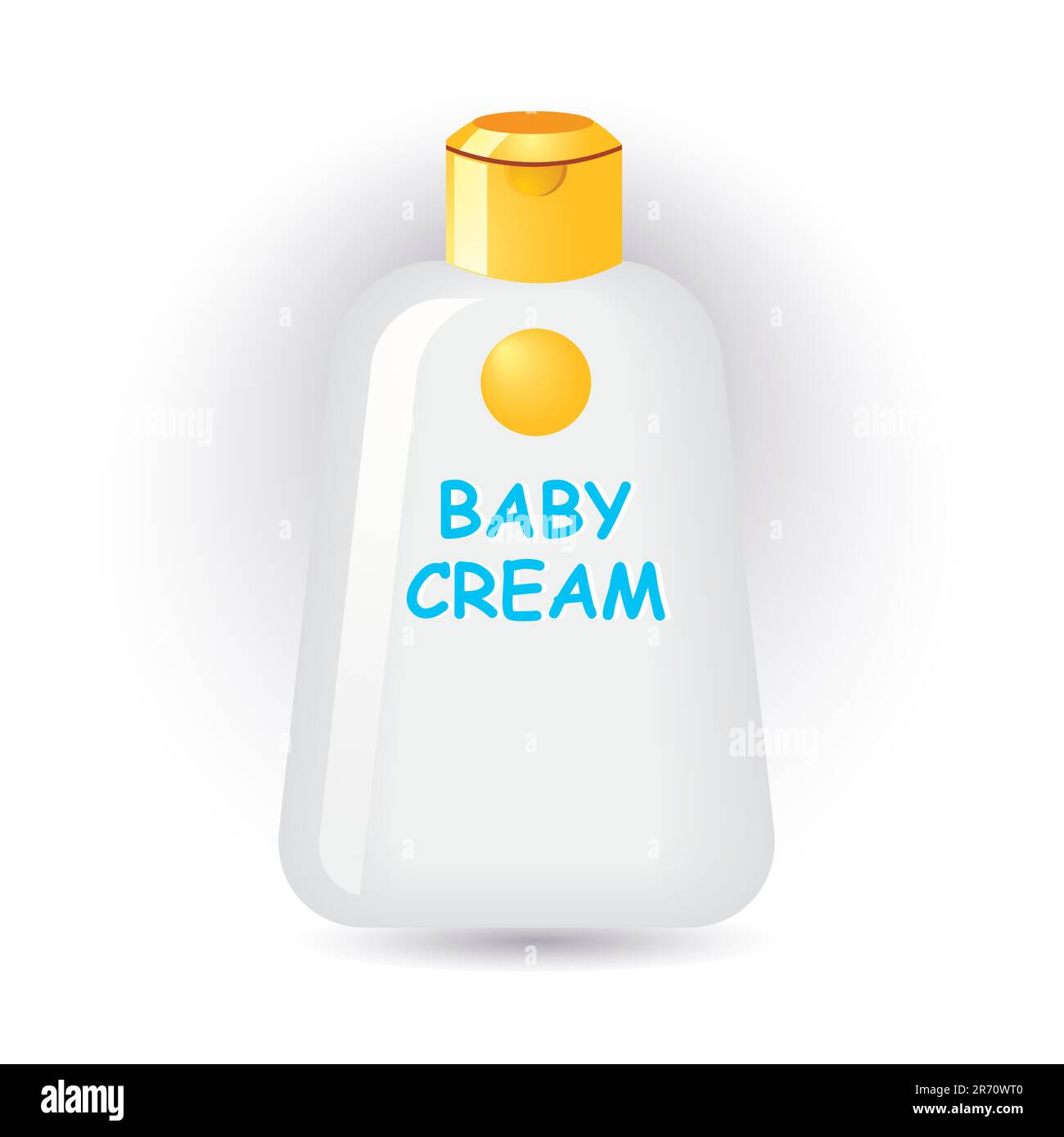 baby cream Stock Vector