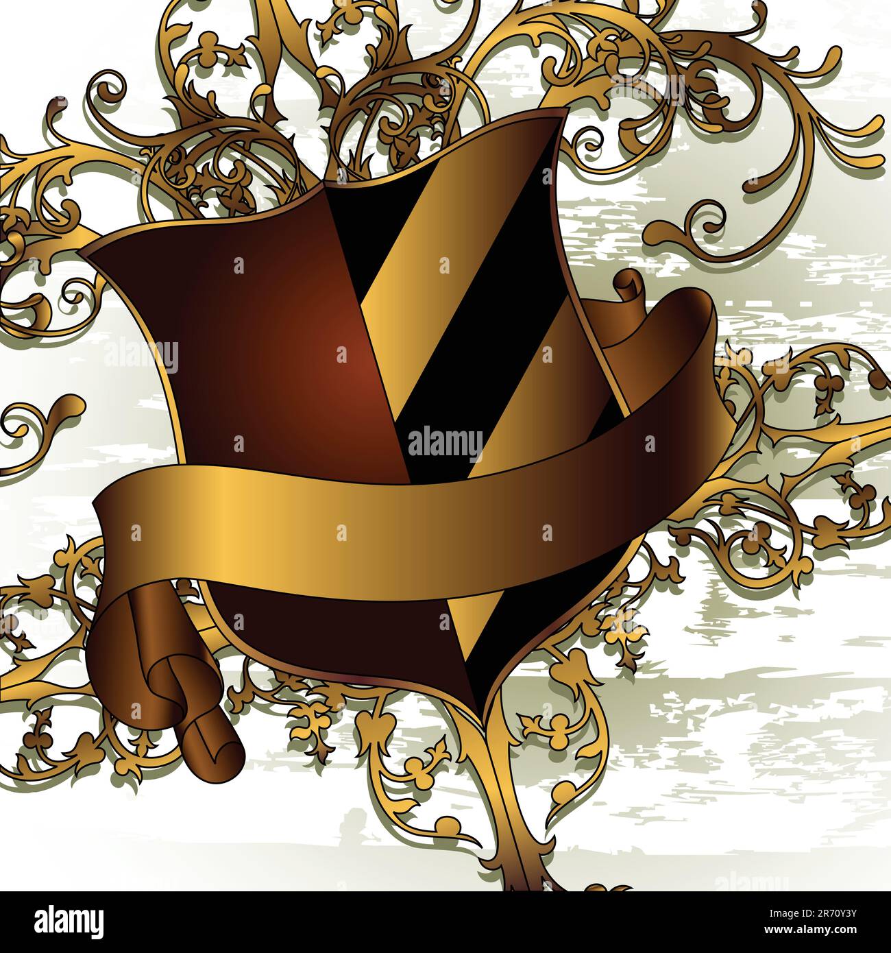 shield,  this  illustration may be useful  as designer work Stock Vector