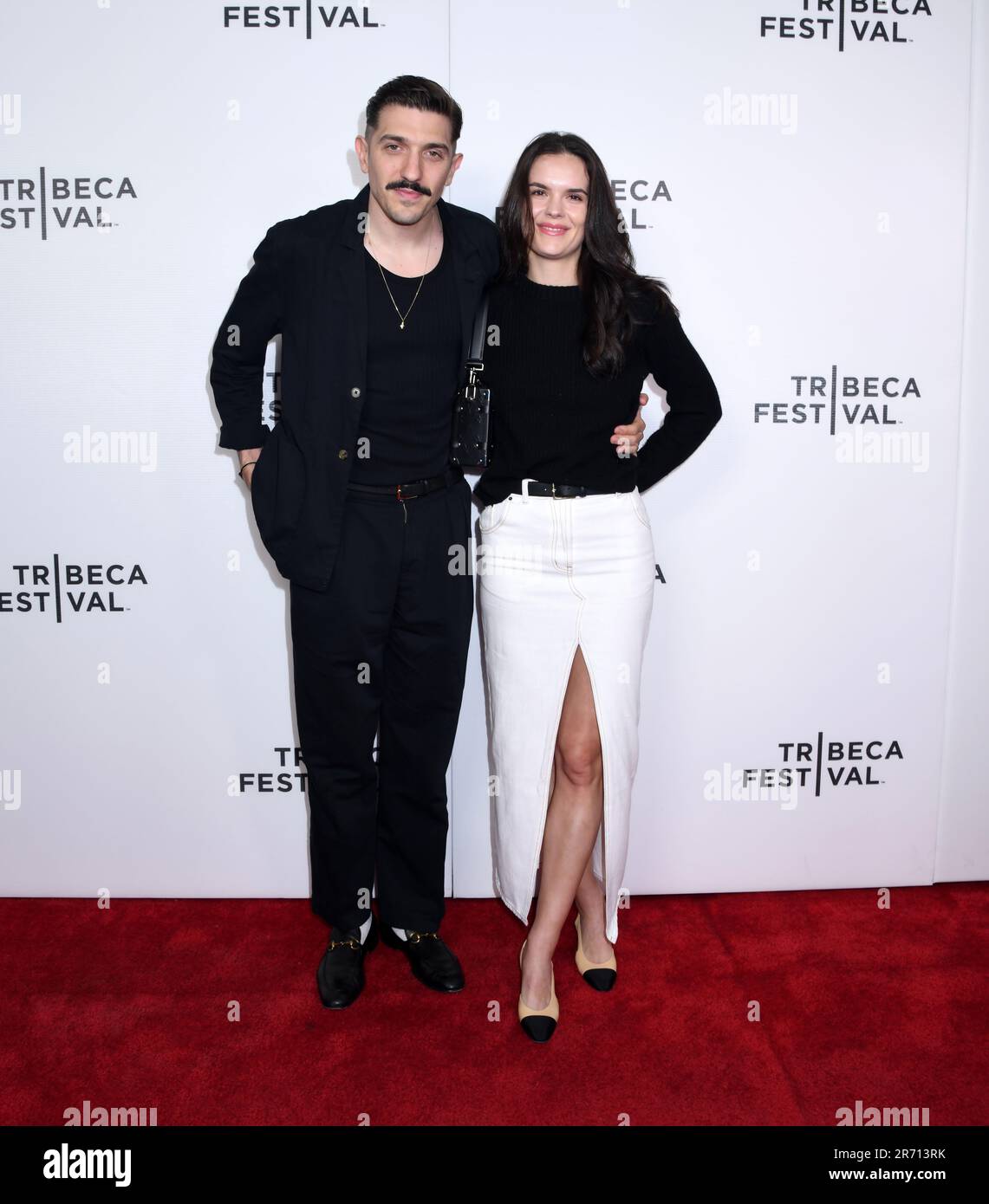 June 11, 2023, New York, New York, USA Andrew Schulz and Emma Turner