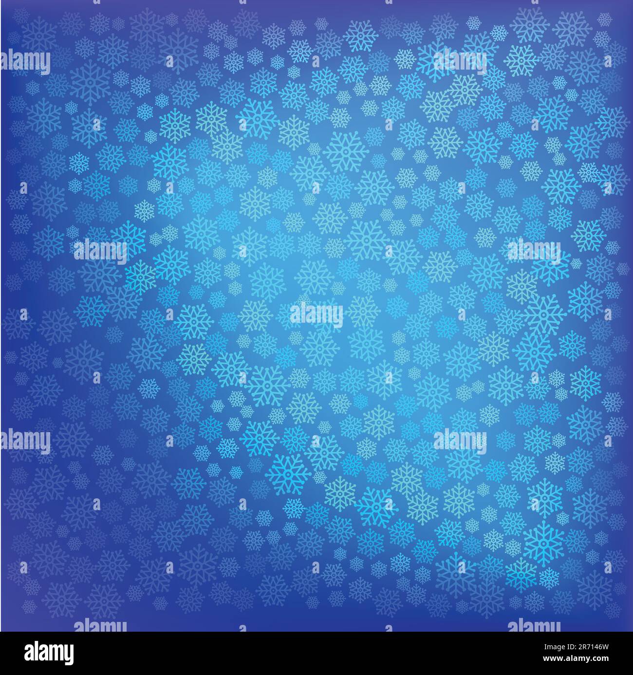 Blue snowflake background Stock Vector Images - Alamy