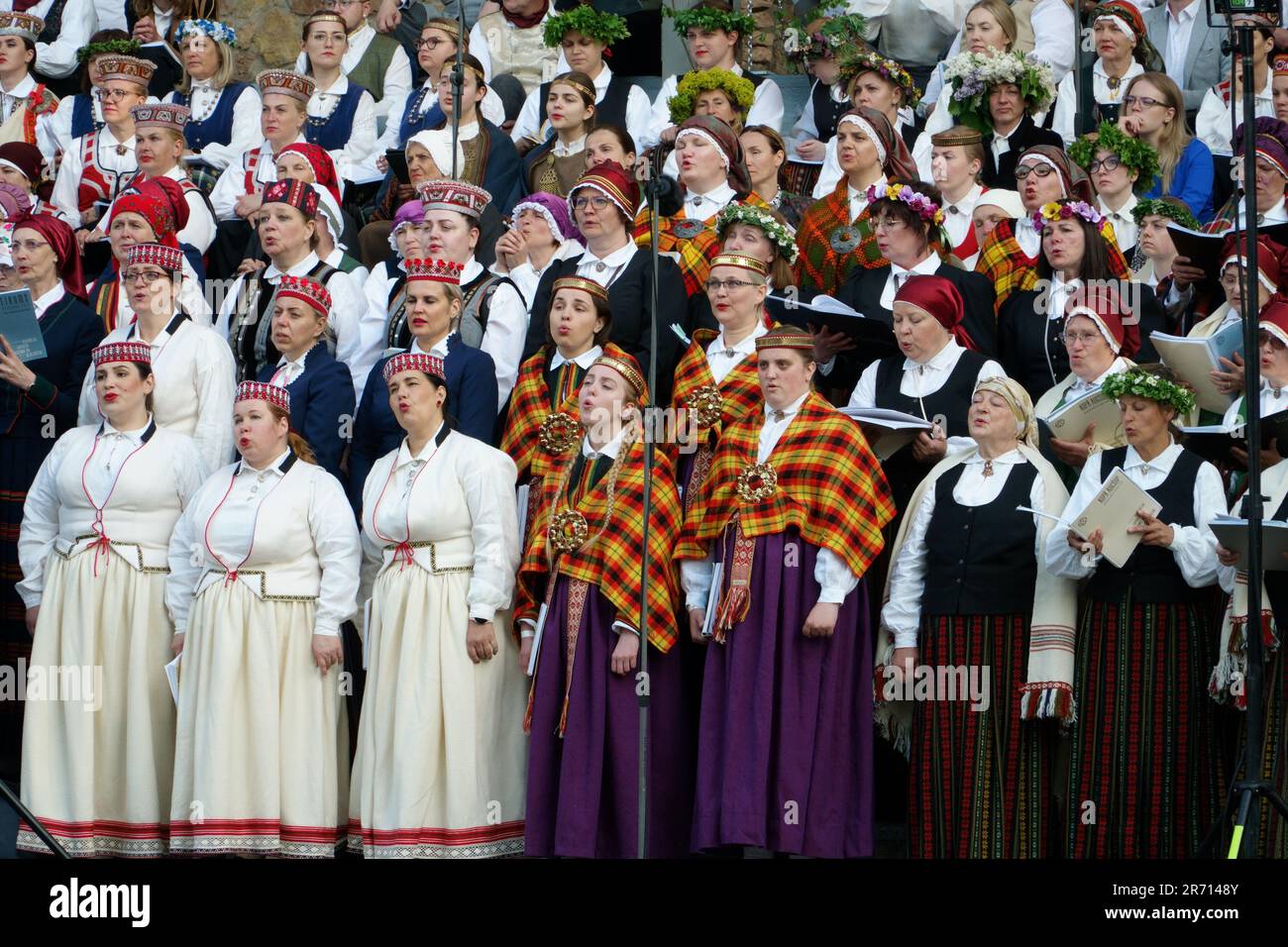 Singer From Riga Latvian women hi-res stock photography and images - Alamy