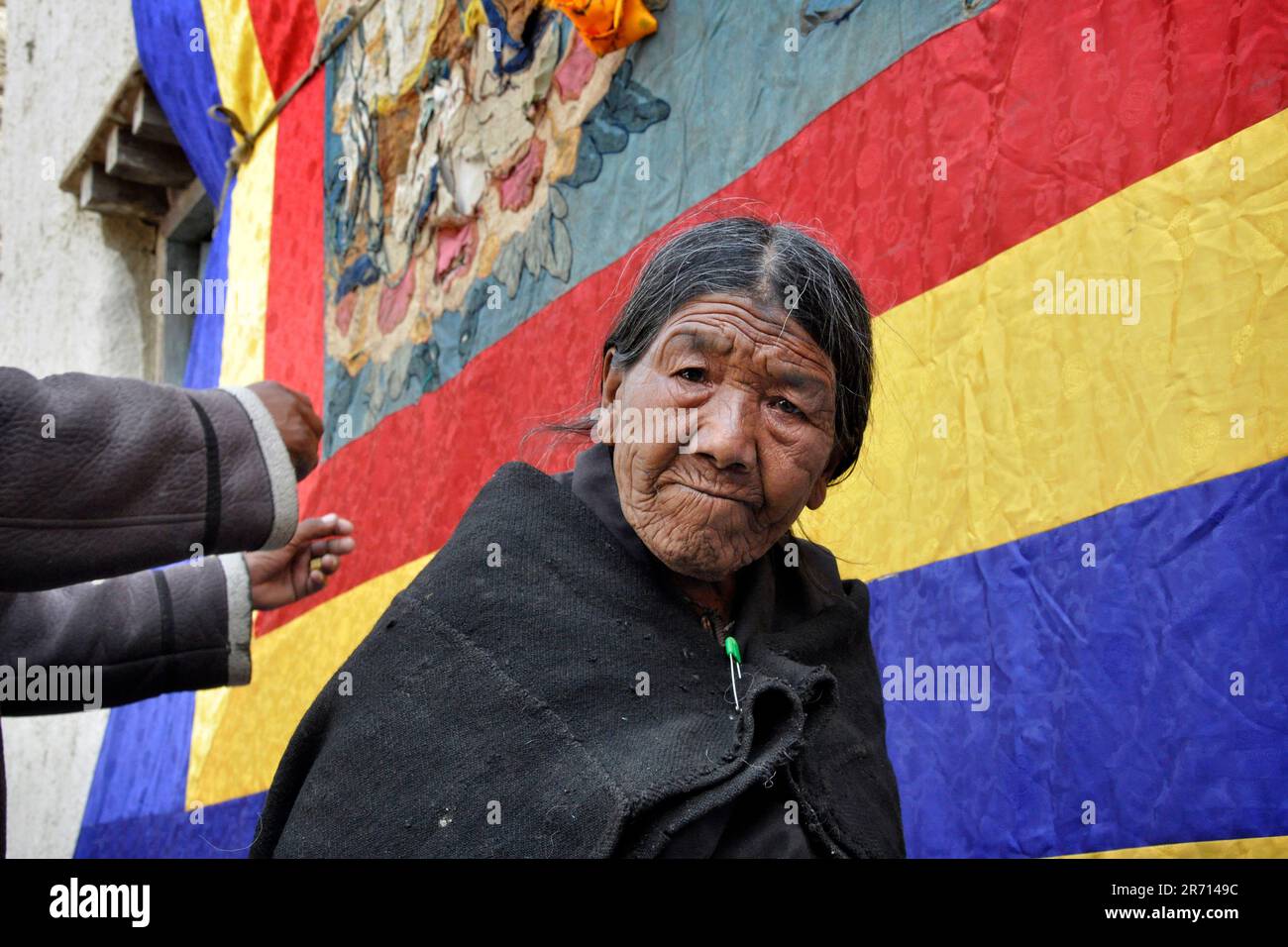 Nepal. Mustang. pilgrims Stock Photo Alamy
