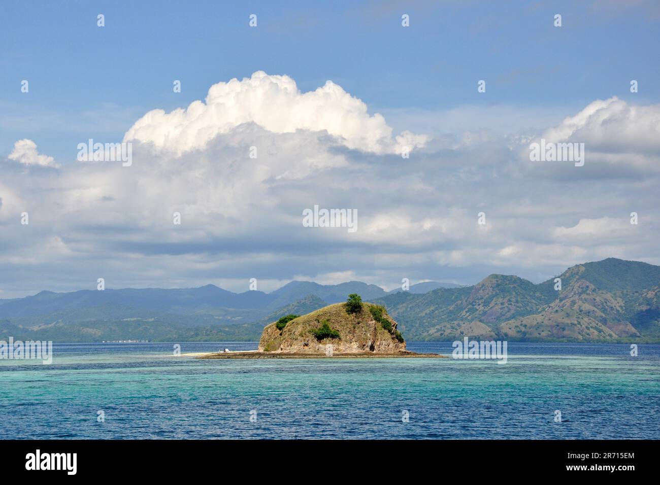 Indonesia. Komodo National park. Sebayur island Stock Photo - Alamy