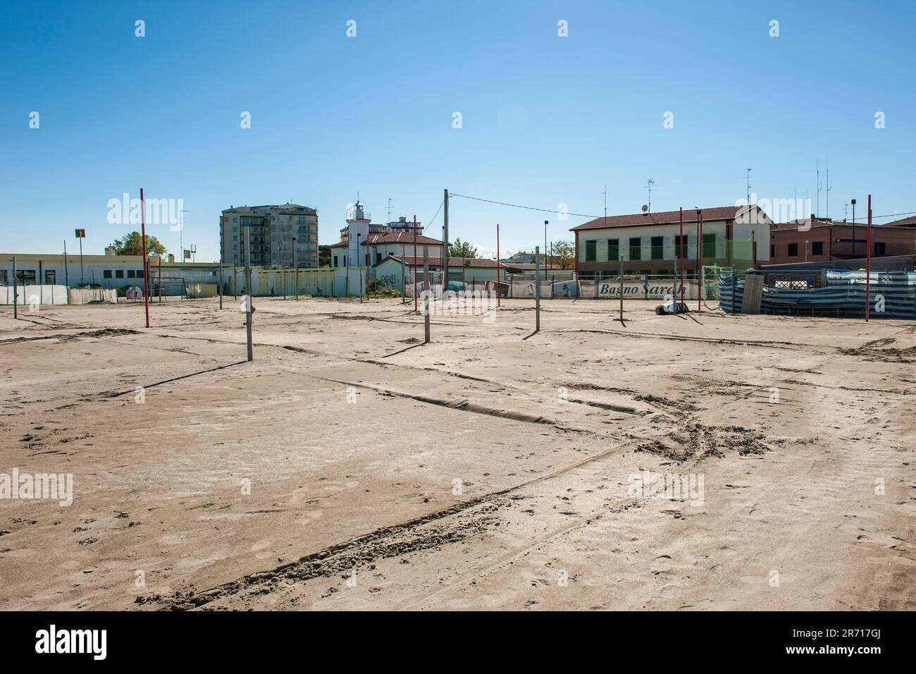 Italy. Emilia Romagna. Porto Garibaldi. Comacchio Stock Photo