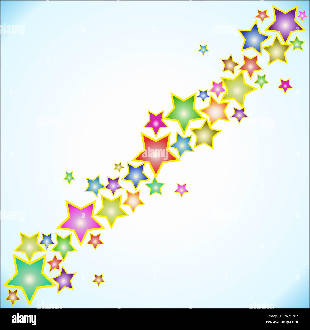 Vector abstract black background with stars Stock Vector Image & Art