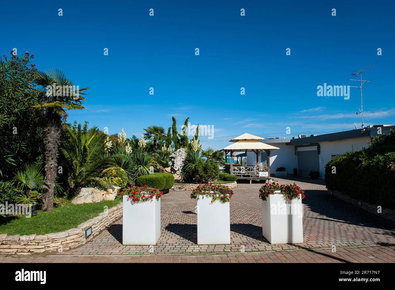 Italy. Emilia Romagna. Porto Garibaldi. Comacchio Stock Photo