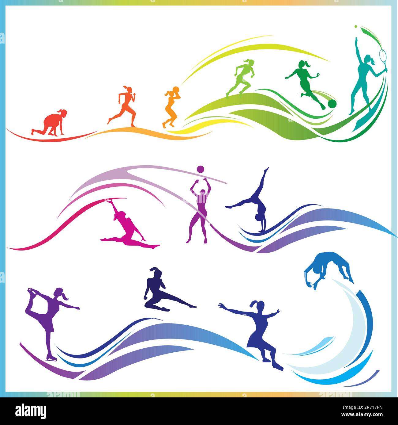Women basketball olympics Stock Vector Images - Alamy