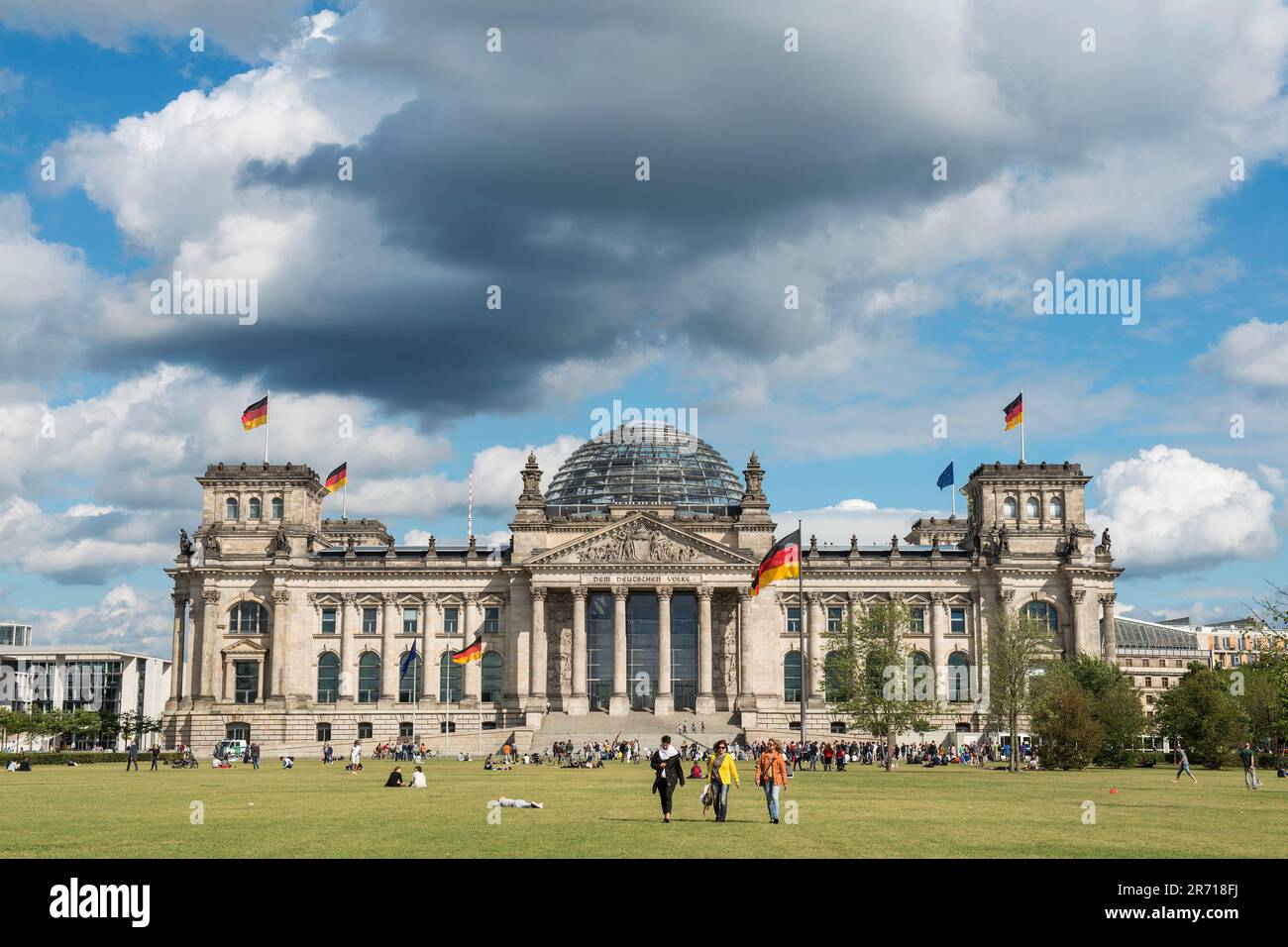 Reichstag building. berlin. germany Stock Photo