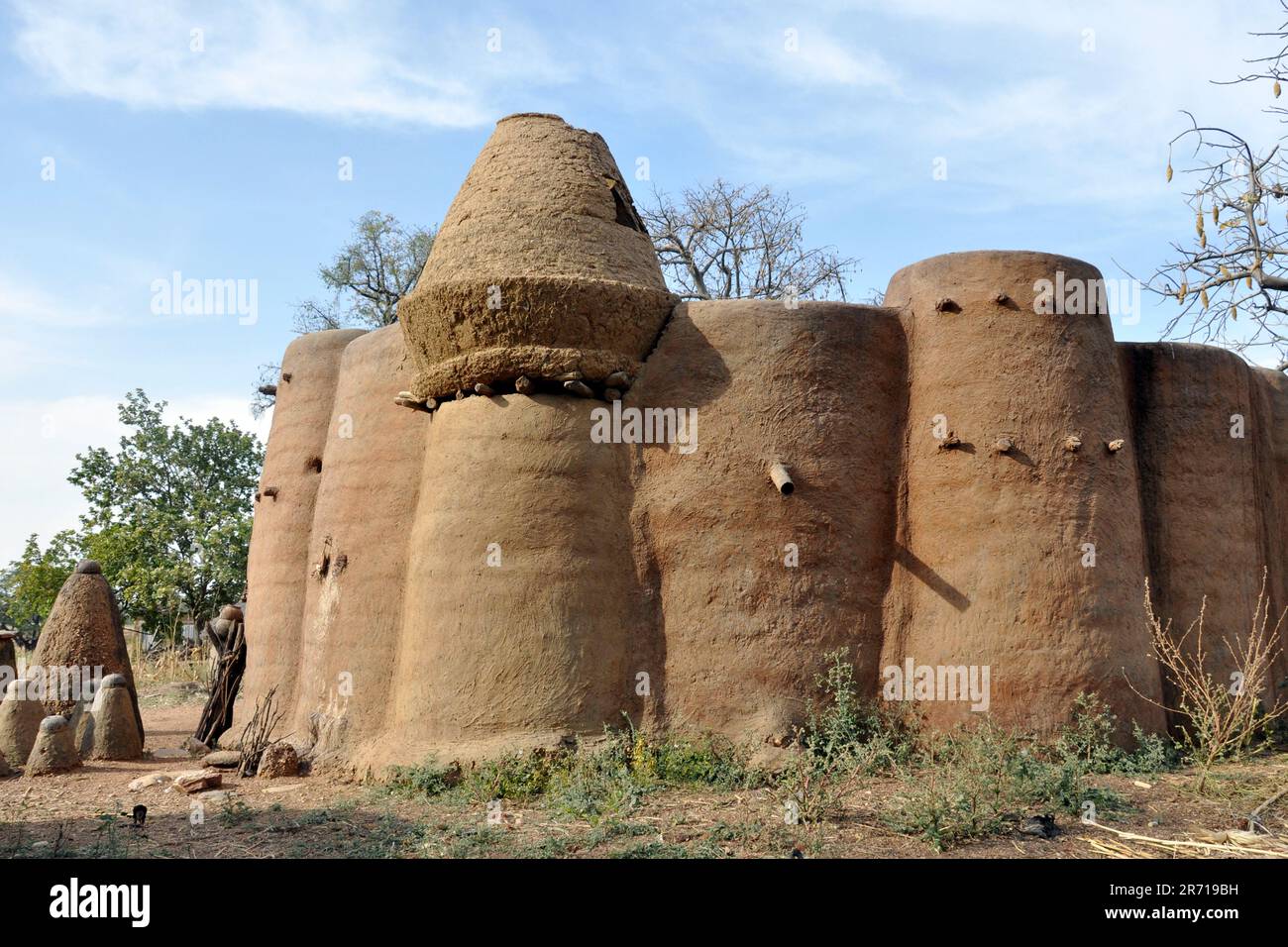 Togo. Atakora region. traditional village Stock Photo