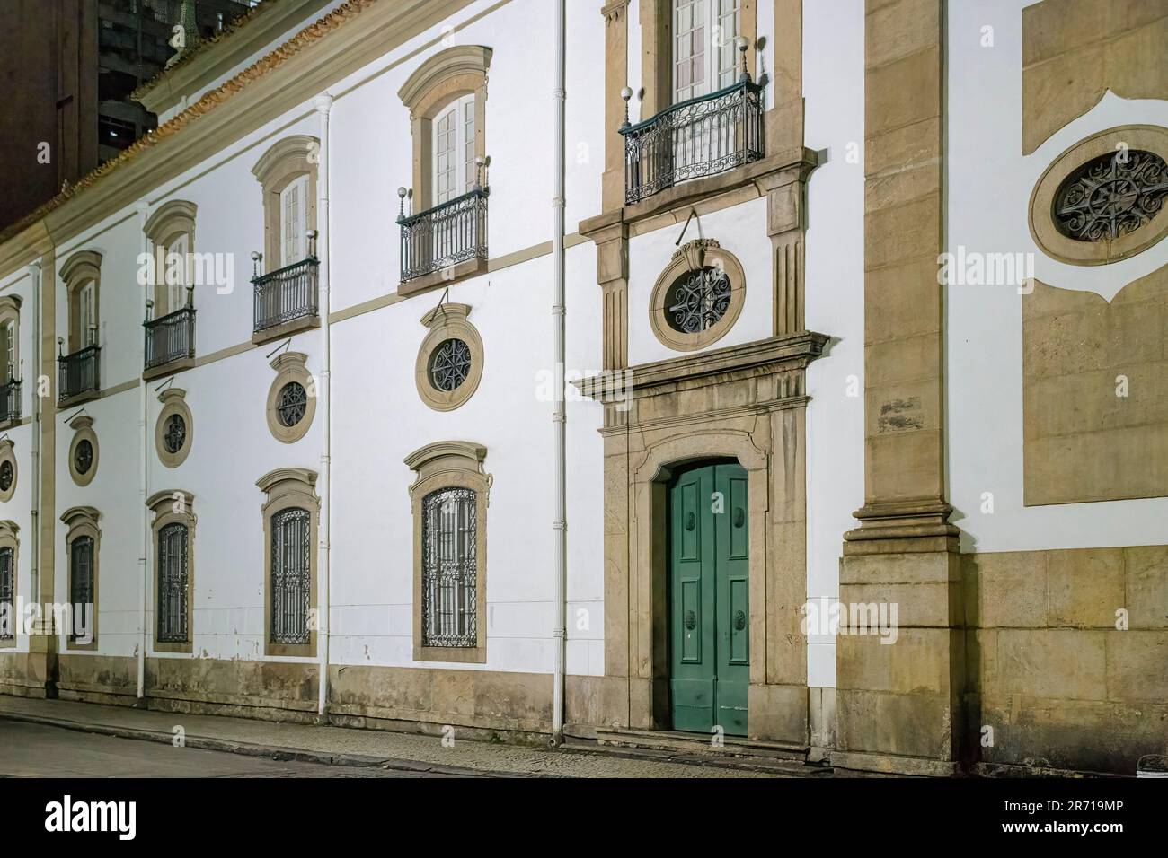 Rio de Janeiro, Brazil - June 8, 2023: The exterior architecture of a ...