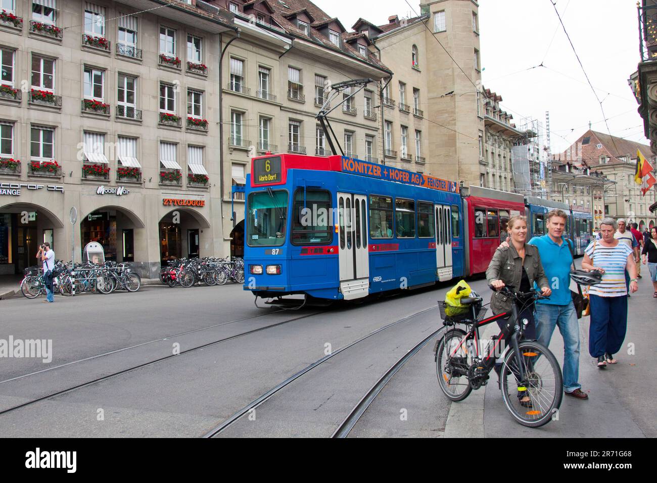Switzerland, Bern, Daily life Stock Photo