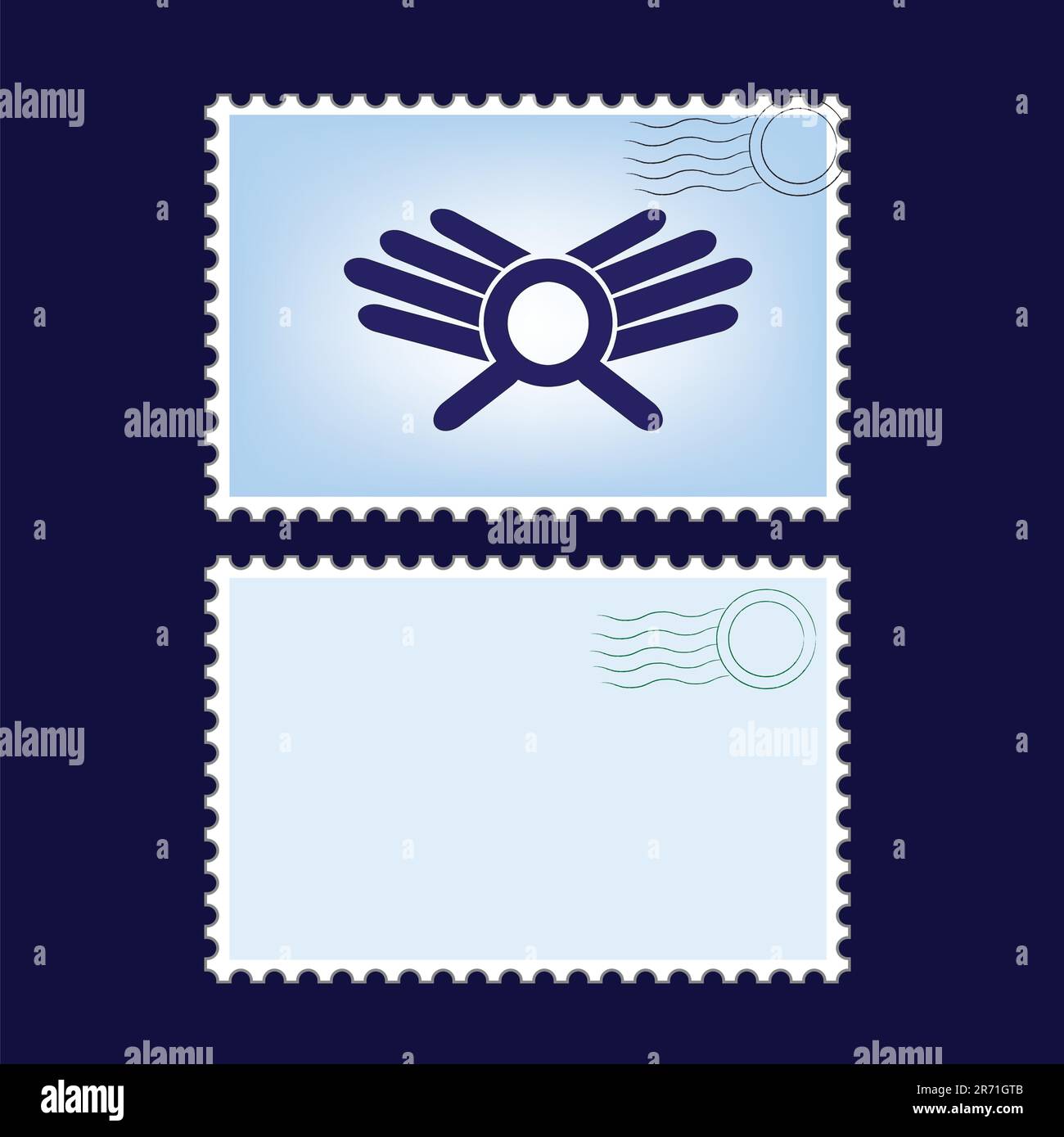 Mailing stamps hi-res stock photography and images - Page 3 - Alamy