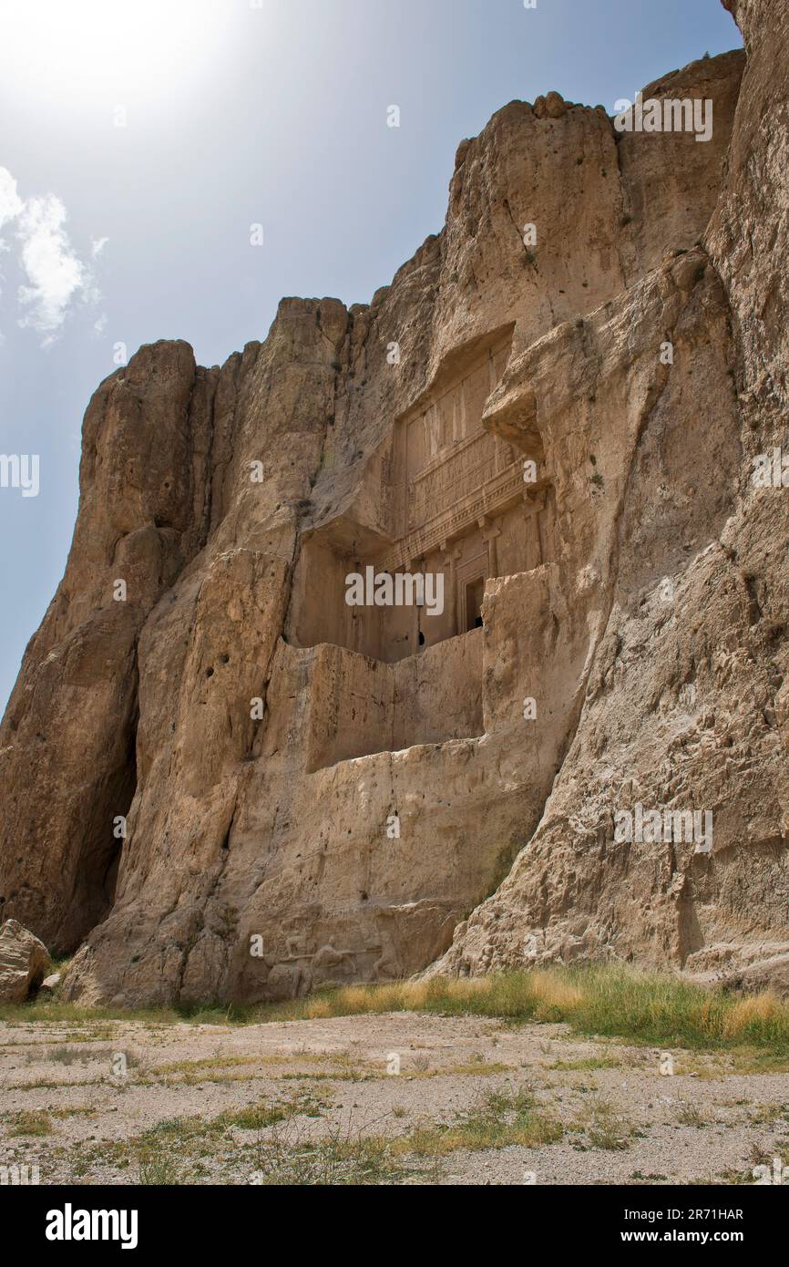 Asia, Iran, Necropoli of Naqsh I Rostam Stock Photo - Alamy