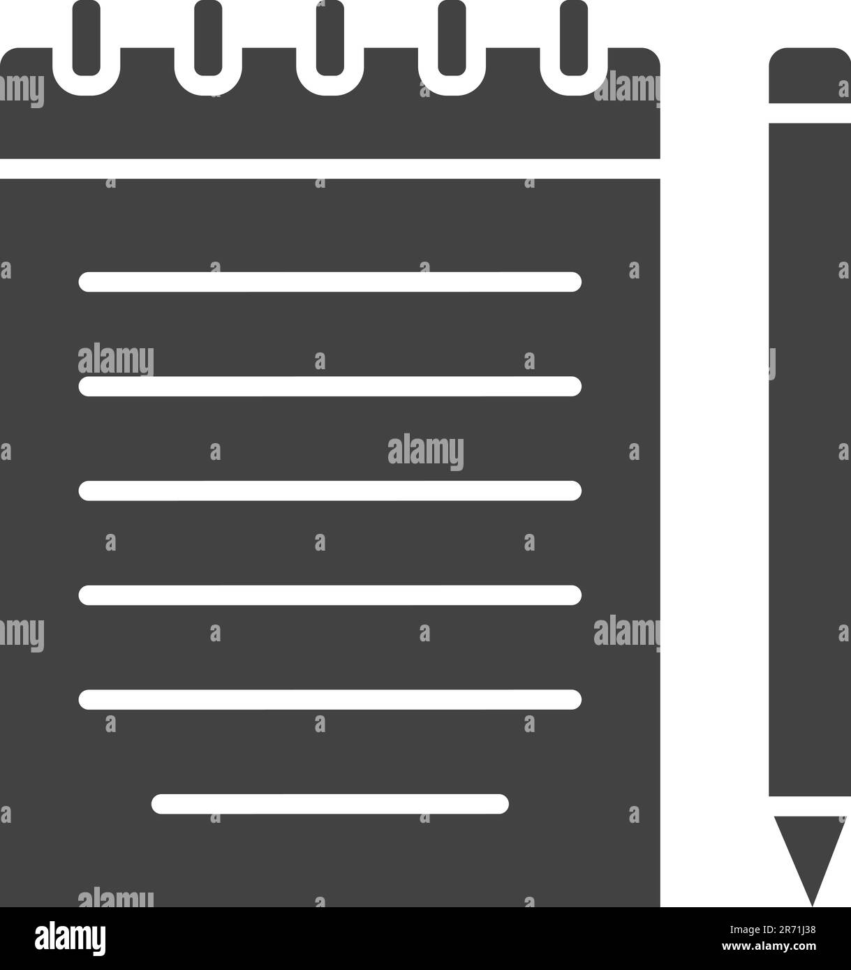 How To Set Use Notepad Icon Clipart - Notepad Icon Black Png Transparent  PNG - 516x599 - Free Download on NicePNG