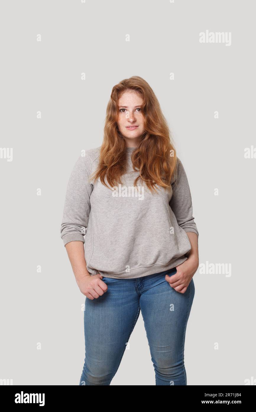 Mature curvy woman hi-res stock photography and images - Alamy
