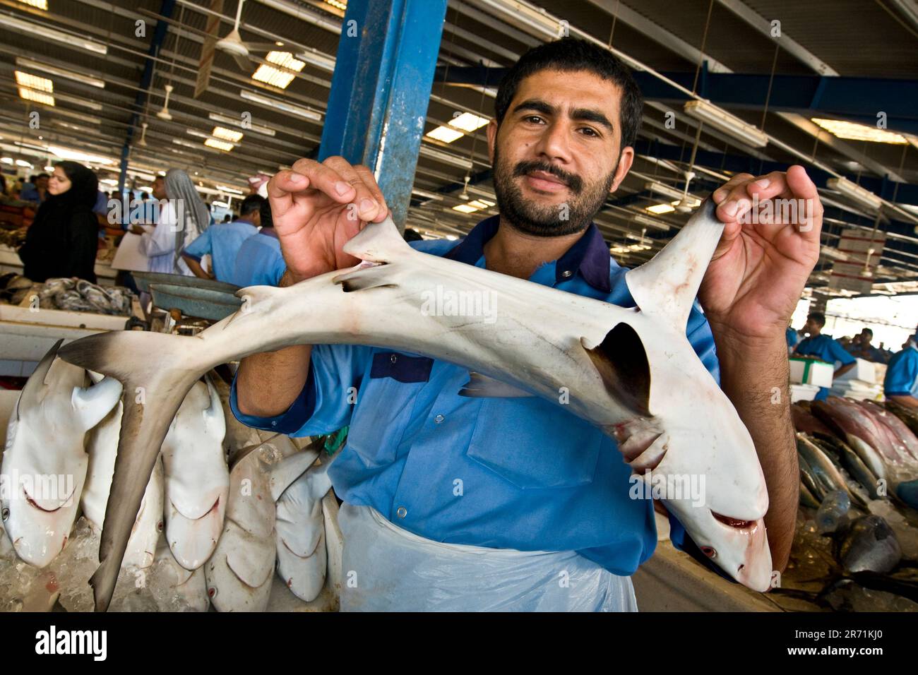 Fish Market. Deira. Dubai. United Arab Emirates Stock Photo Alamy
