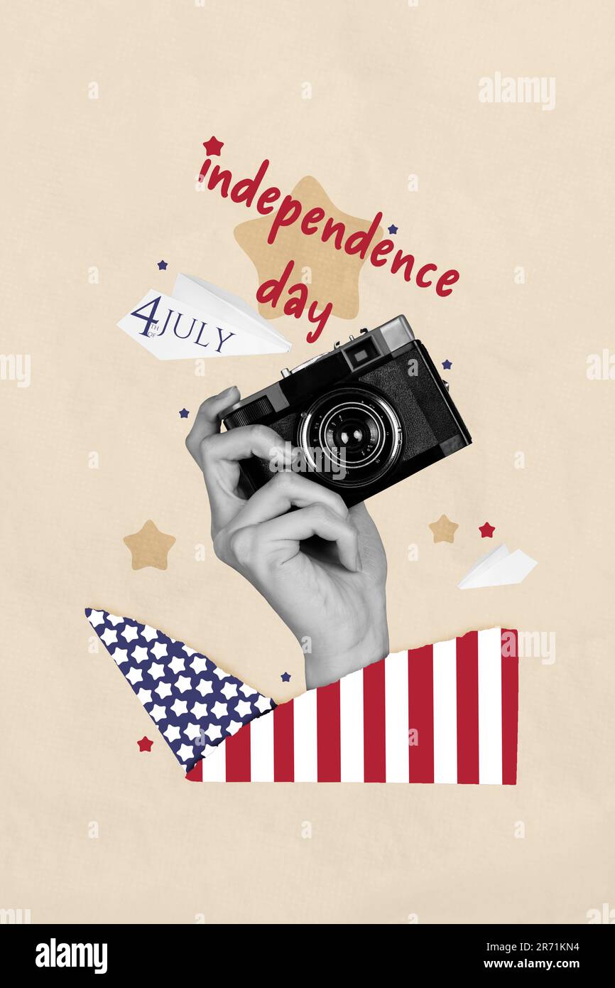 collage making for independence day