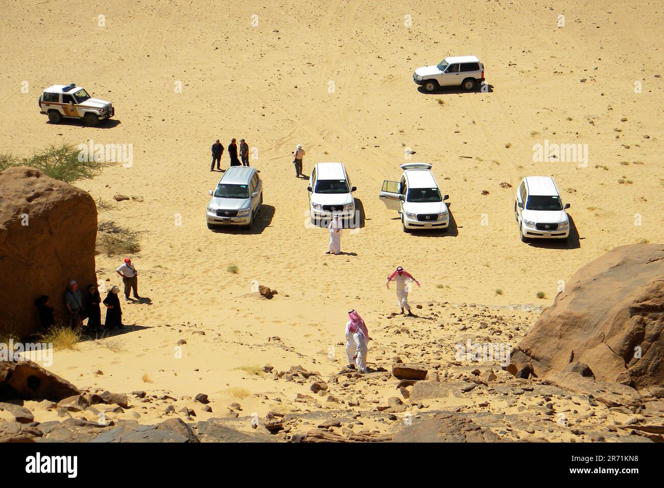 Arabian desert. Saudi Arabia Stock Photo
