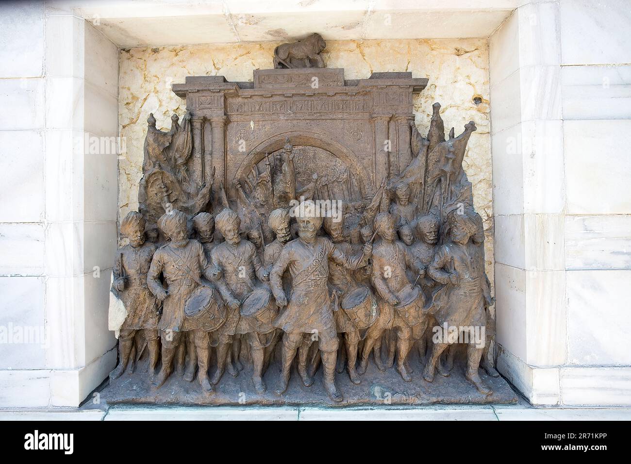 Typical Raj Raj soldiers hi-res stock photography and images - Alamy