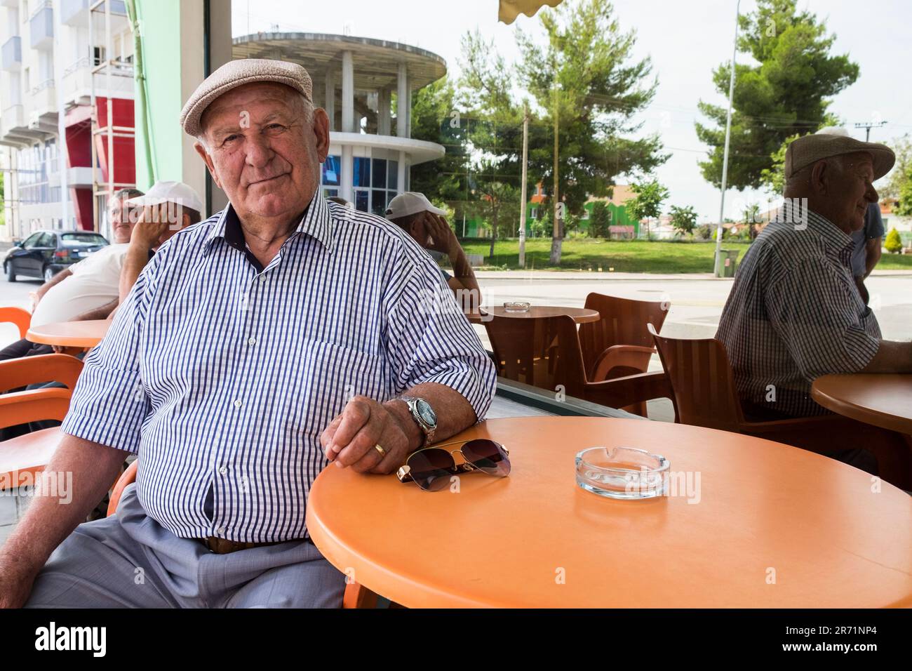 Albania. Divjake. daily life. elderly Stock Photo - Alamy