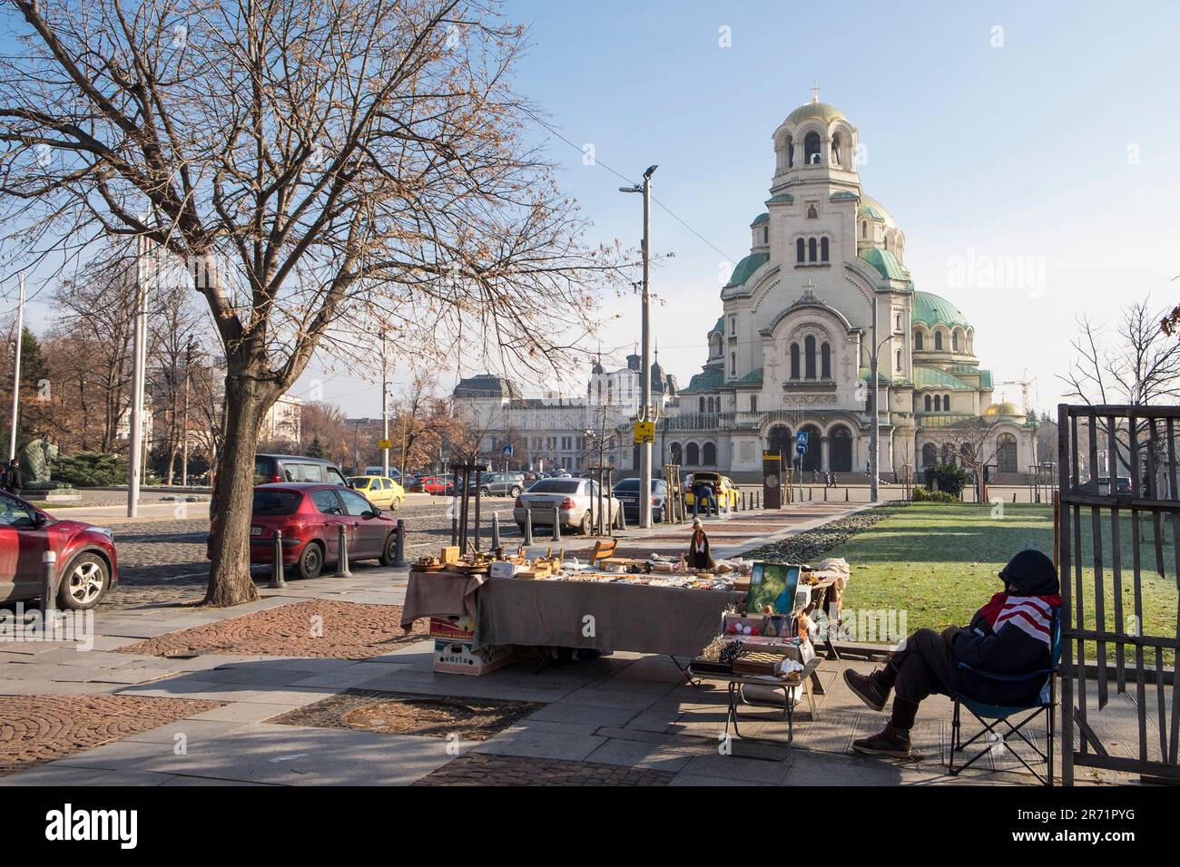 Bulgaria. Sofia. antiques market Stock Photo